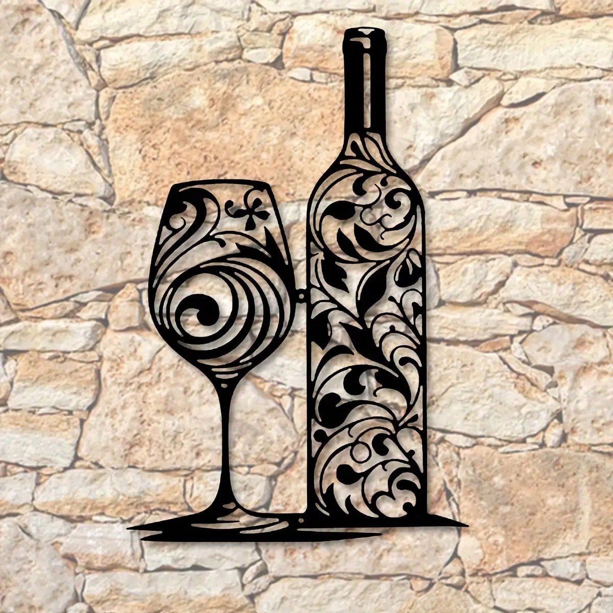Home Bar And Restaurant - CIFBUY Декоративная настенная скульптура из металла