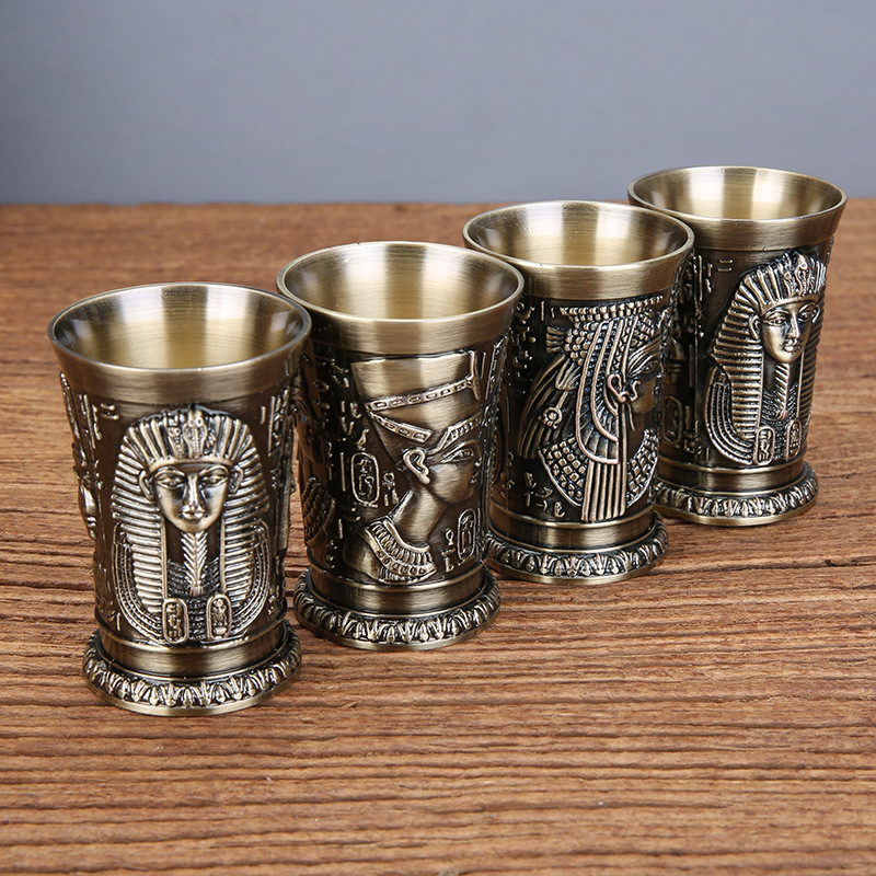 Old Fashioned Glass - I Piece бронзовый металлический винтажный Египетский