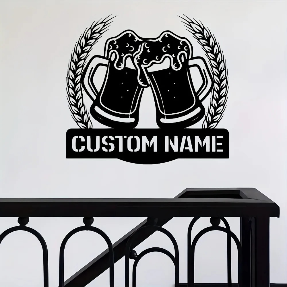 2D плоская металлическая табли – обзор и цена Home Bar Signs