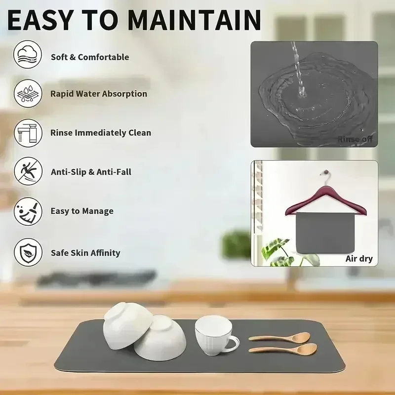 Кухонный сушильный коврик с ри – обзор и цена Bar Mat Rubber